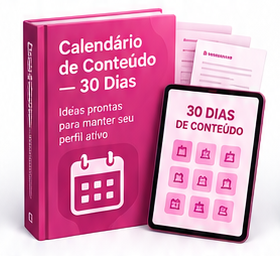 Calendário de Conteúdo de 30 Dias